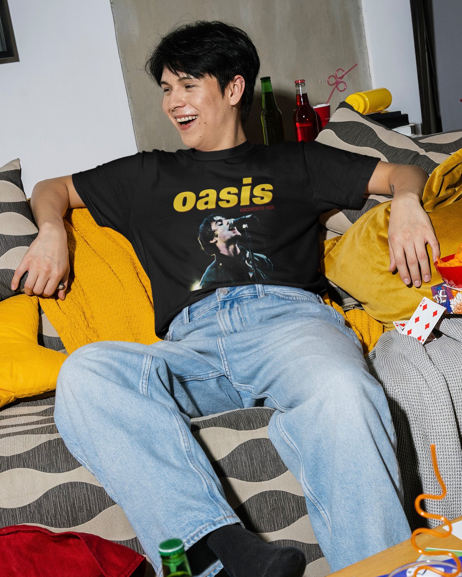 Camiseta Oasis Knebworth 1996