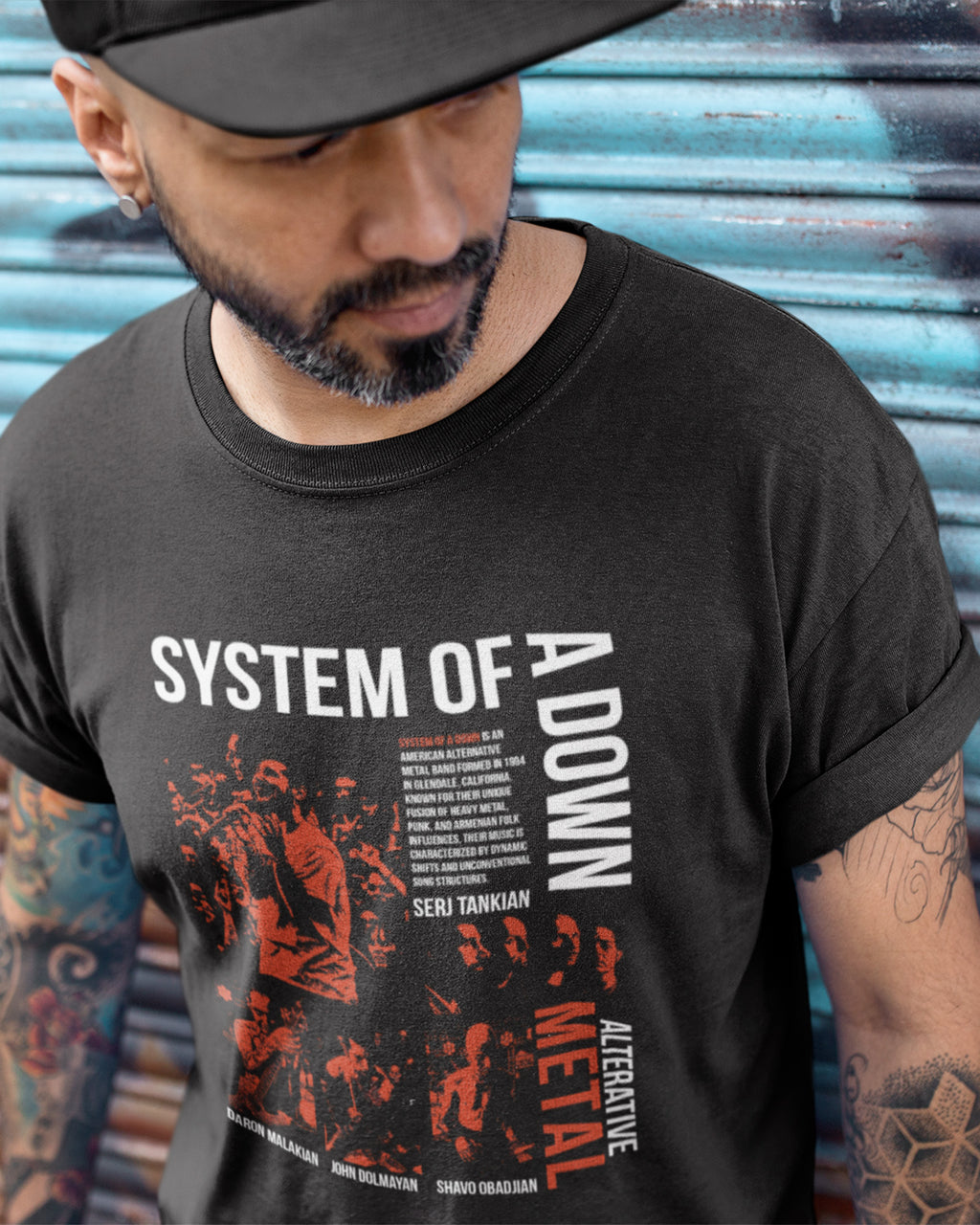 Camiseta System Of A Down Alternative Metal