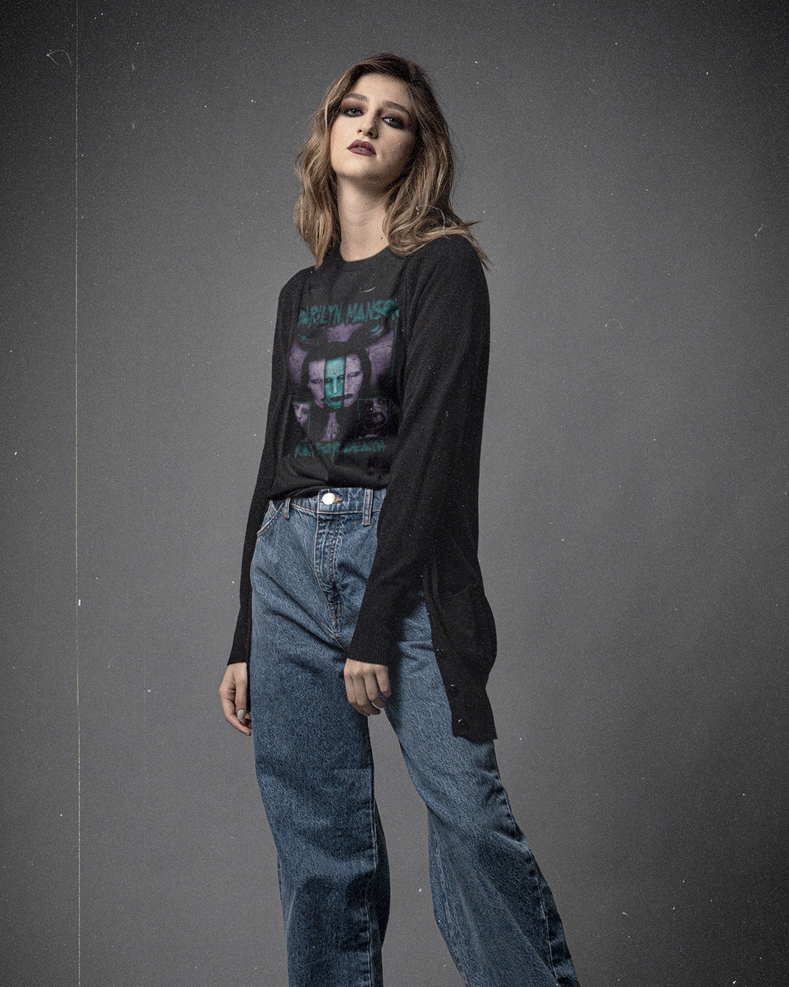 Camiseta Marilyn Manson Pray For Death