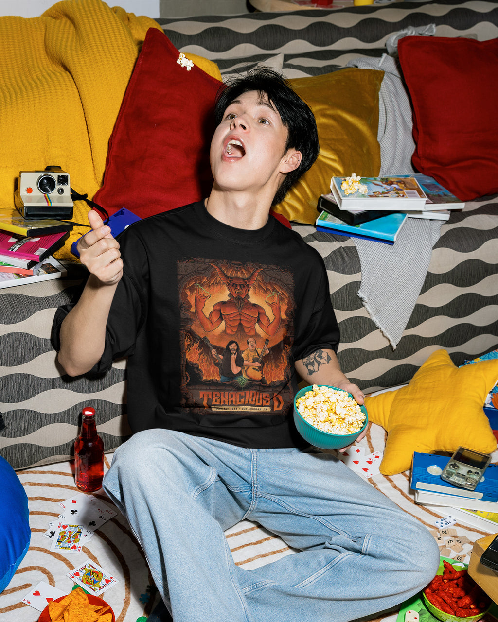 Camiseta Tenacious D King Devil