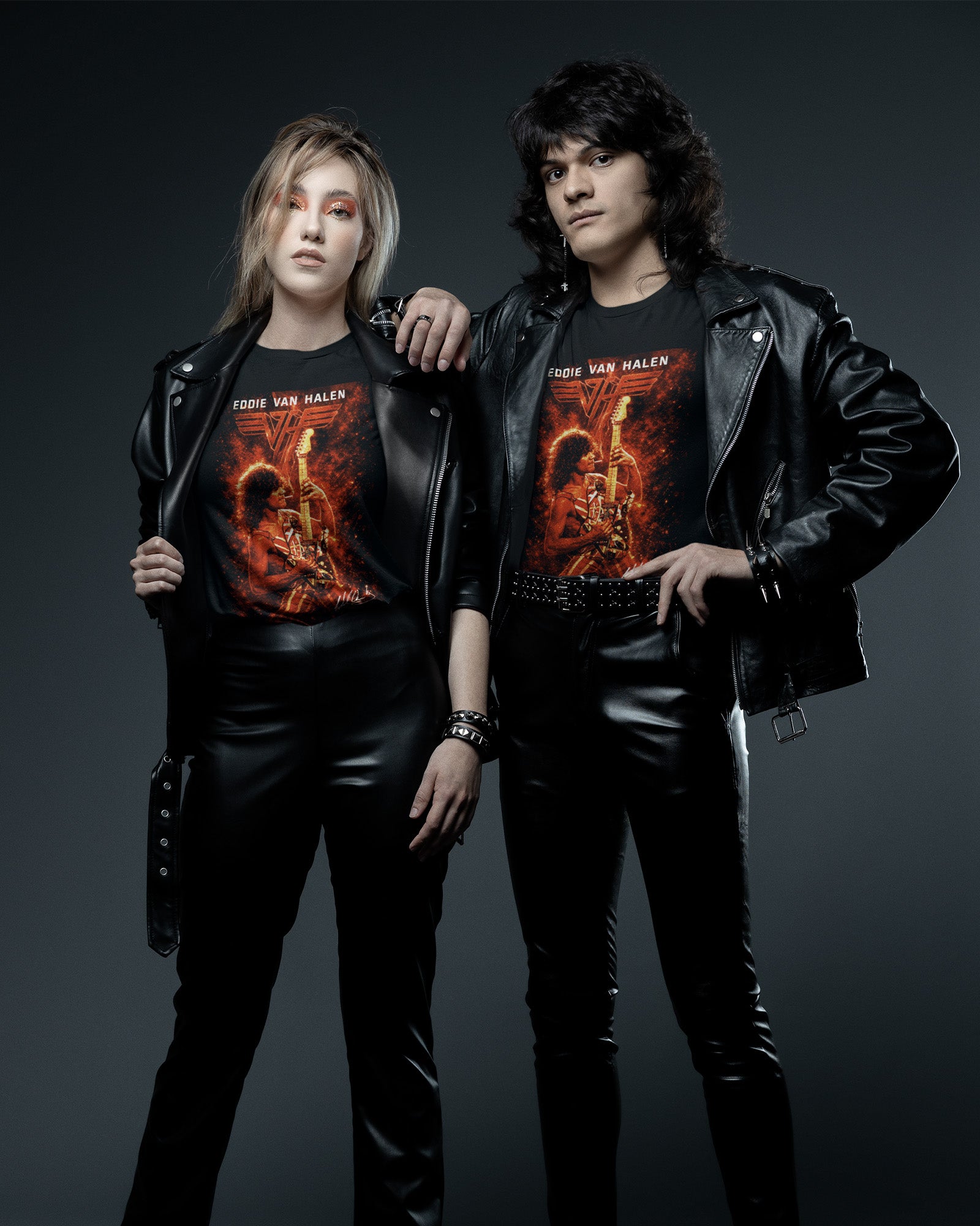 Camiseta Preta Eddie Van Halen Rock