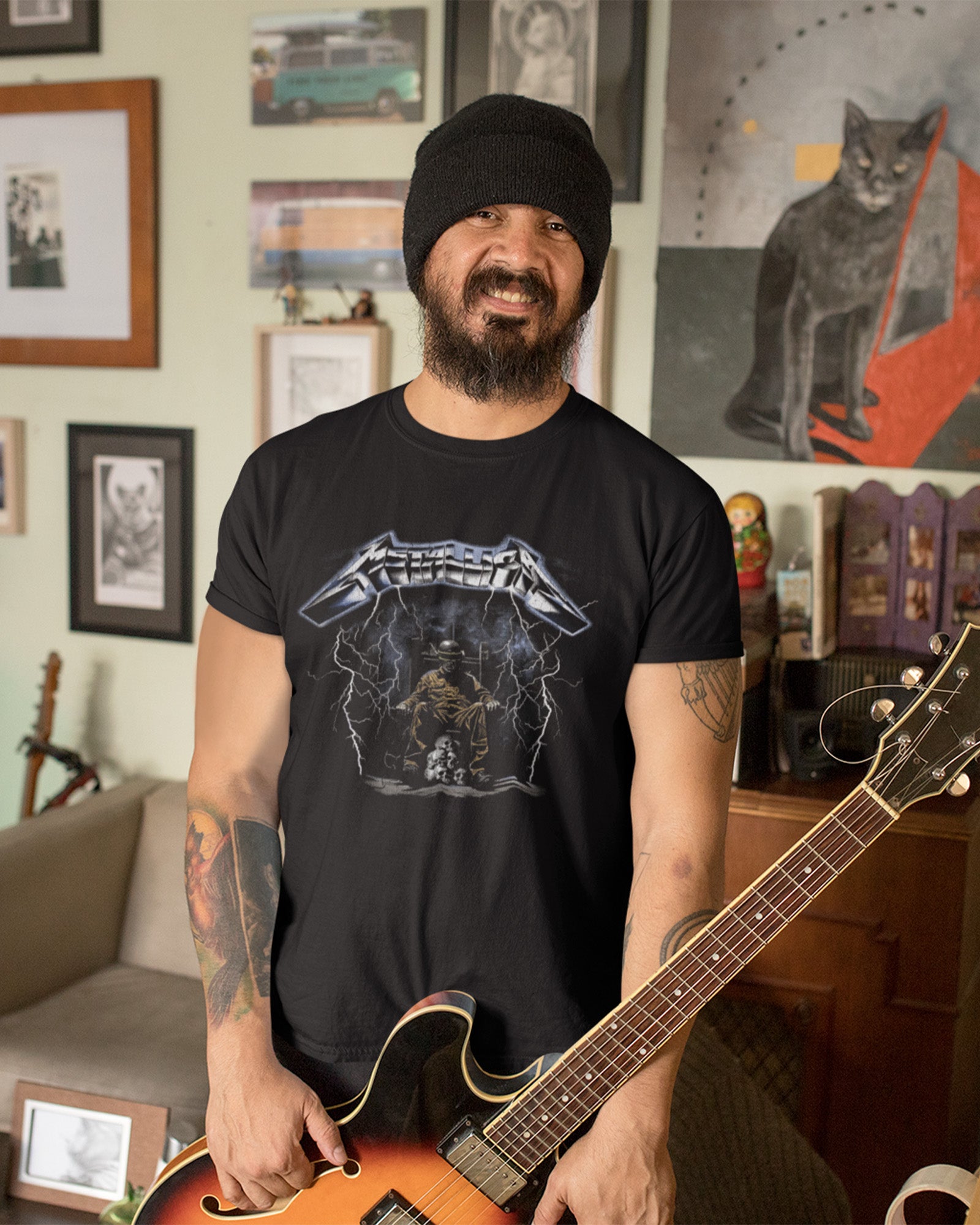 Camiseta Metallica ride the lightning