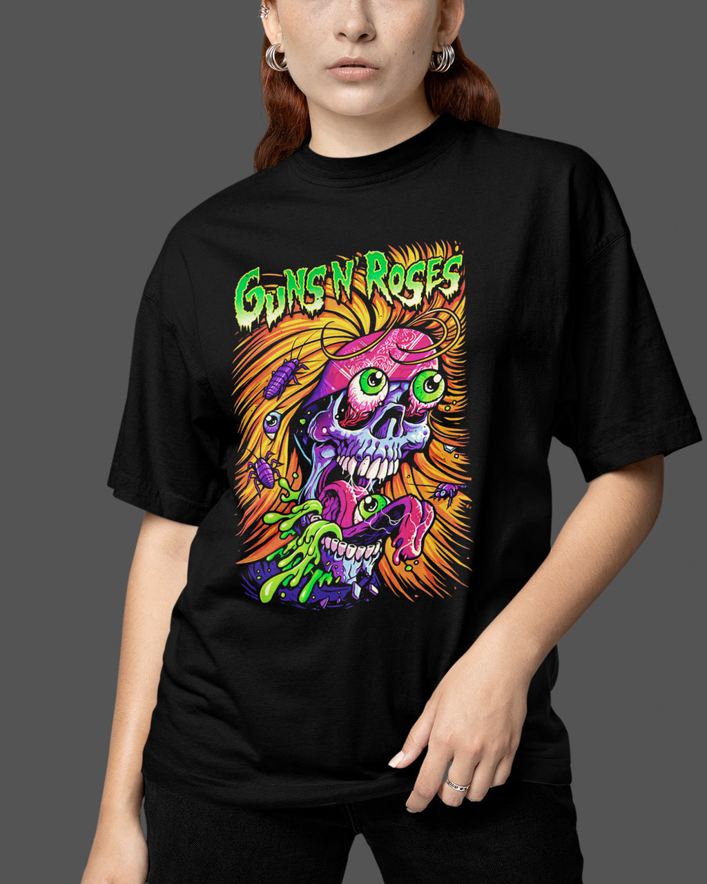 Camiseta Guns N’ Roses Vermes Hard Rock