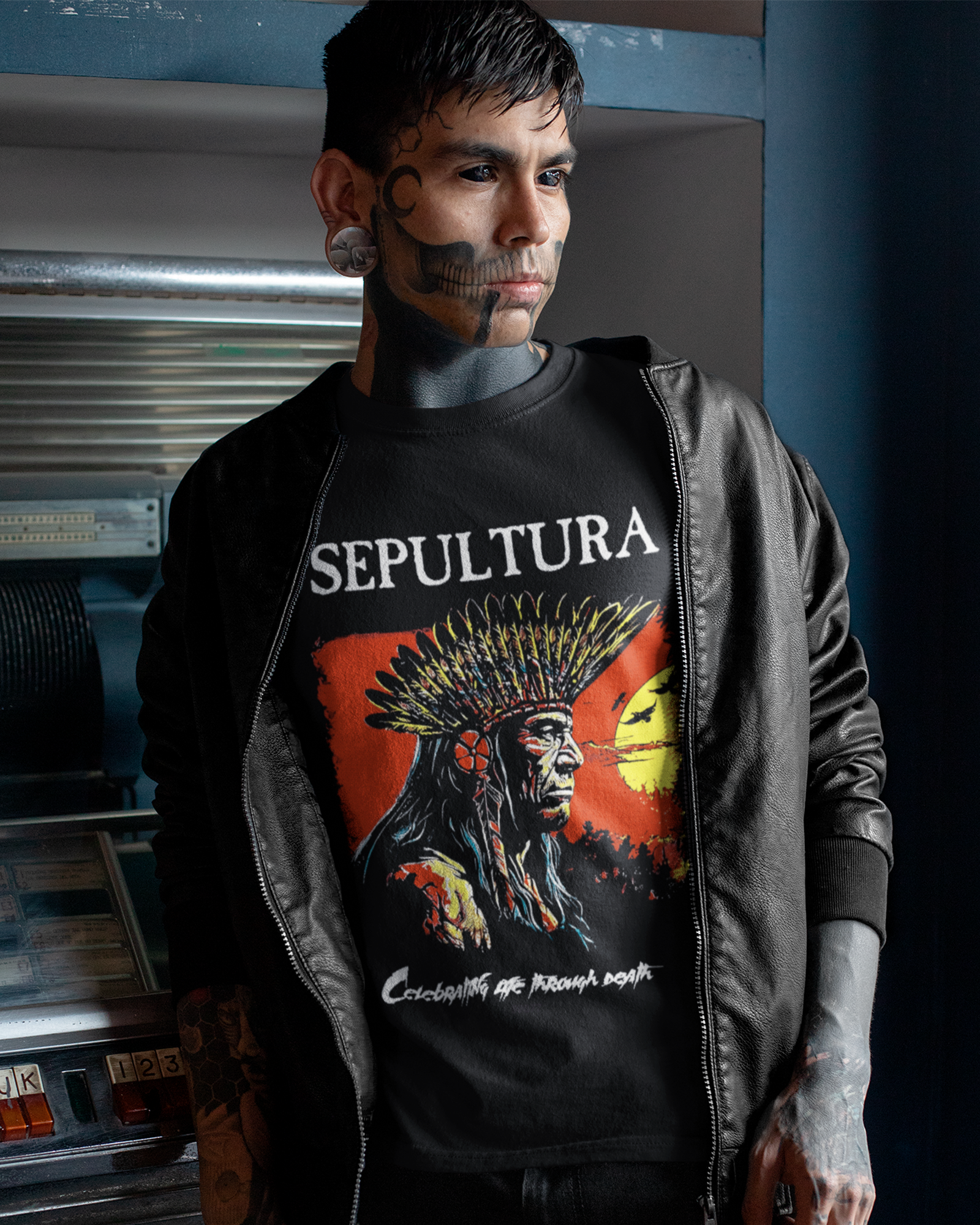 Camiseta Sepultura Celebrating Life Through Death