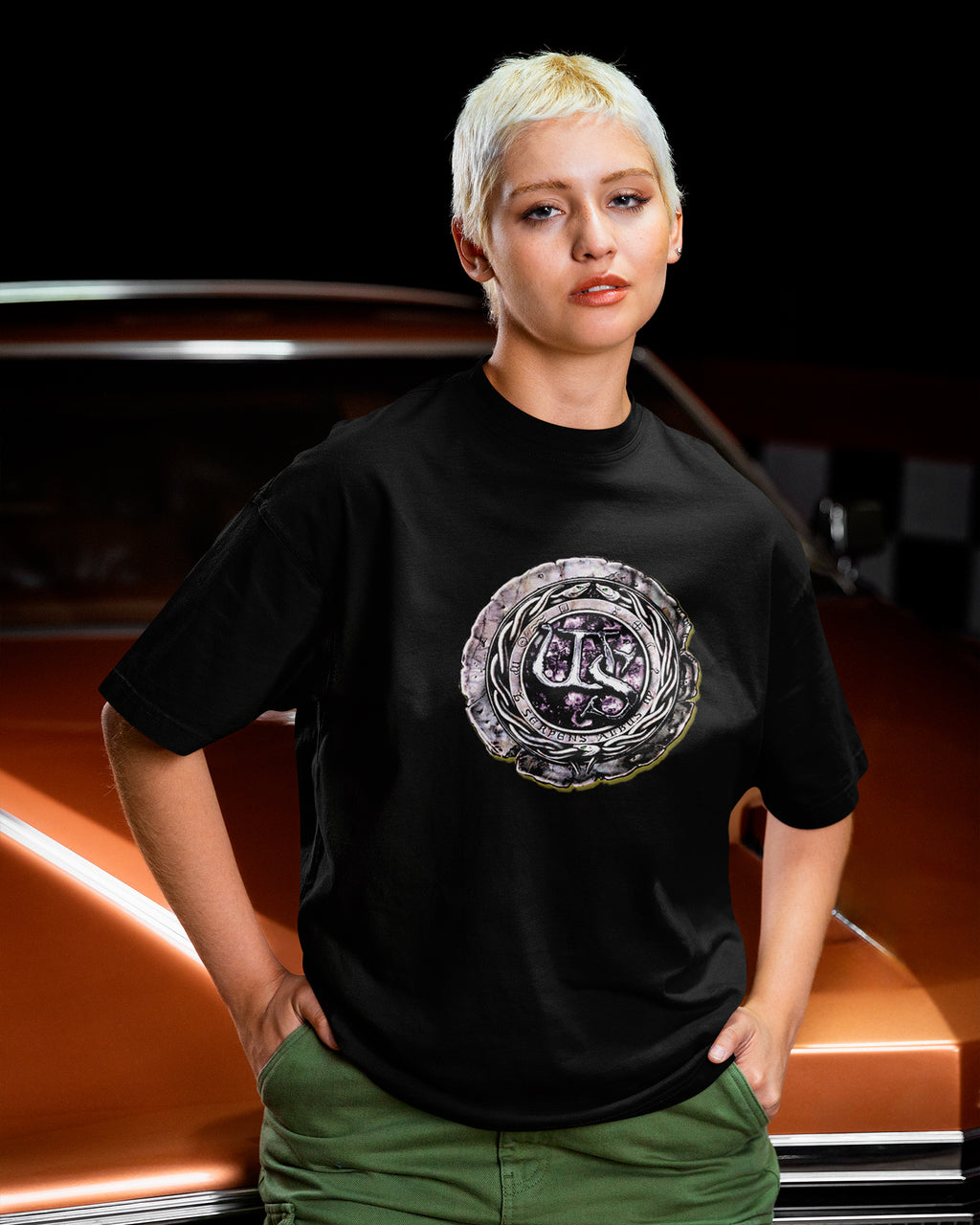 Camiseta Preta Whitesnake The Purple Album Unissex