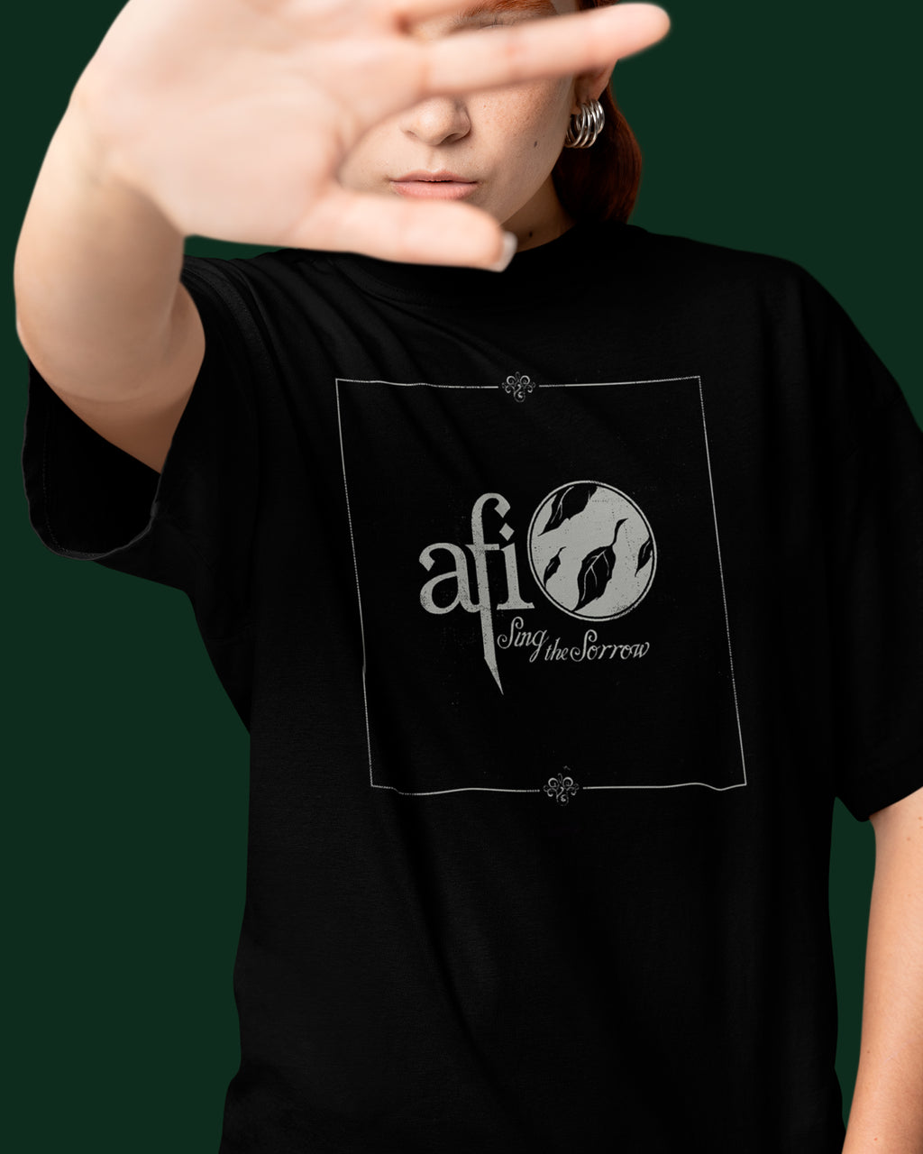 Camiseta Preta AFI Sing the Sorrow Unissex