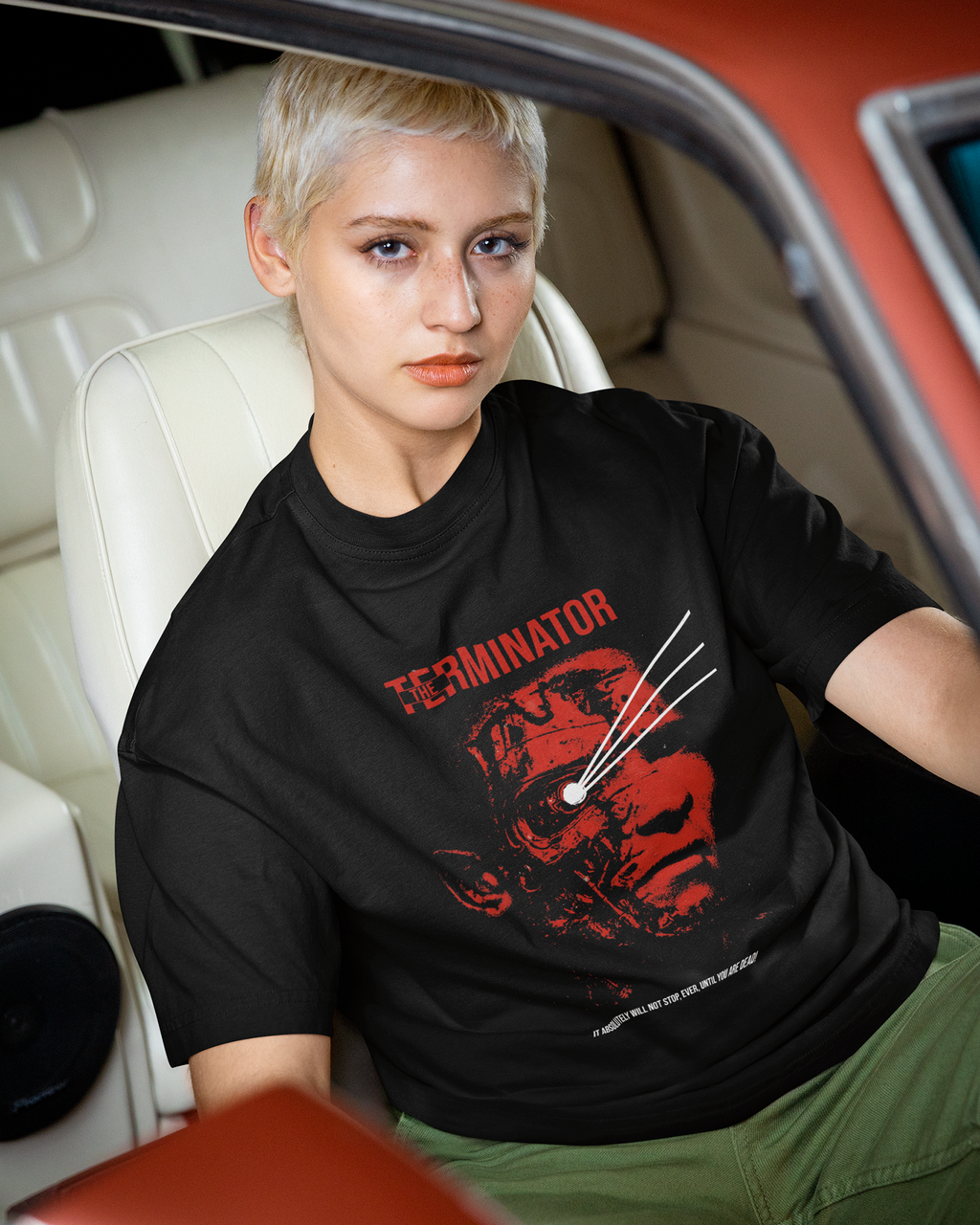 Camiseta Preta O Exterminador do Futuro Unissex