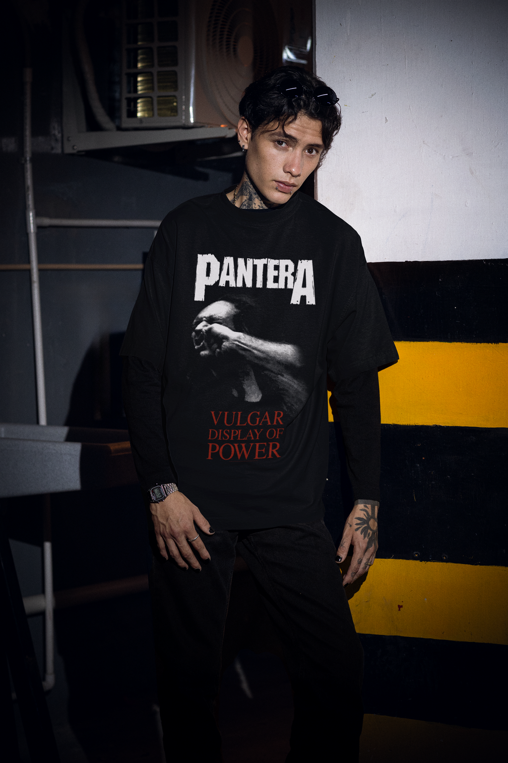 Camiseta Banda Pantera Vulgar Display of Power