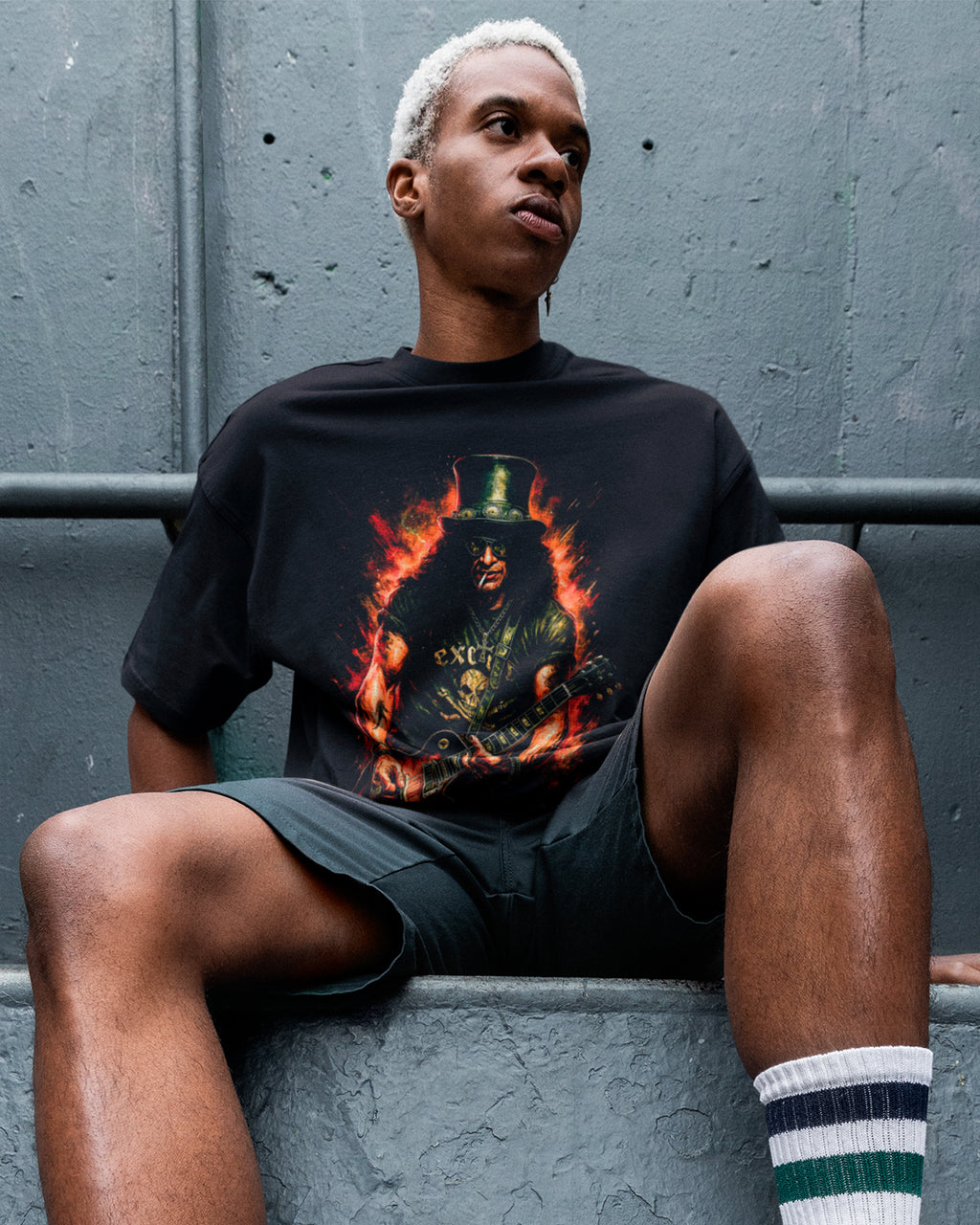 Camiseta Slash Guns Hard Rock