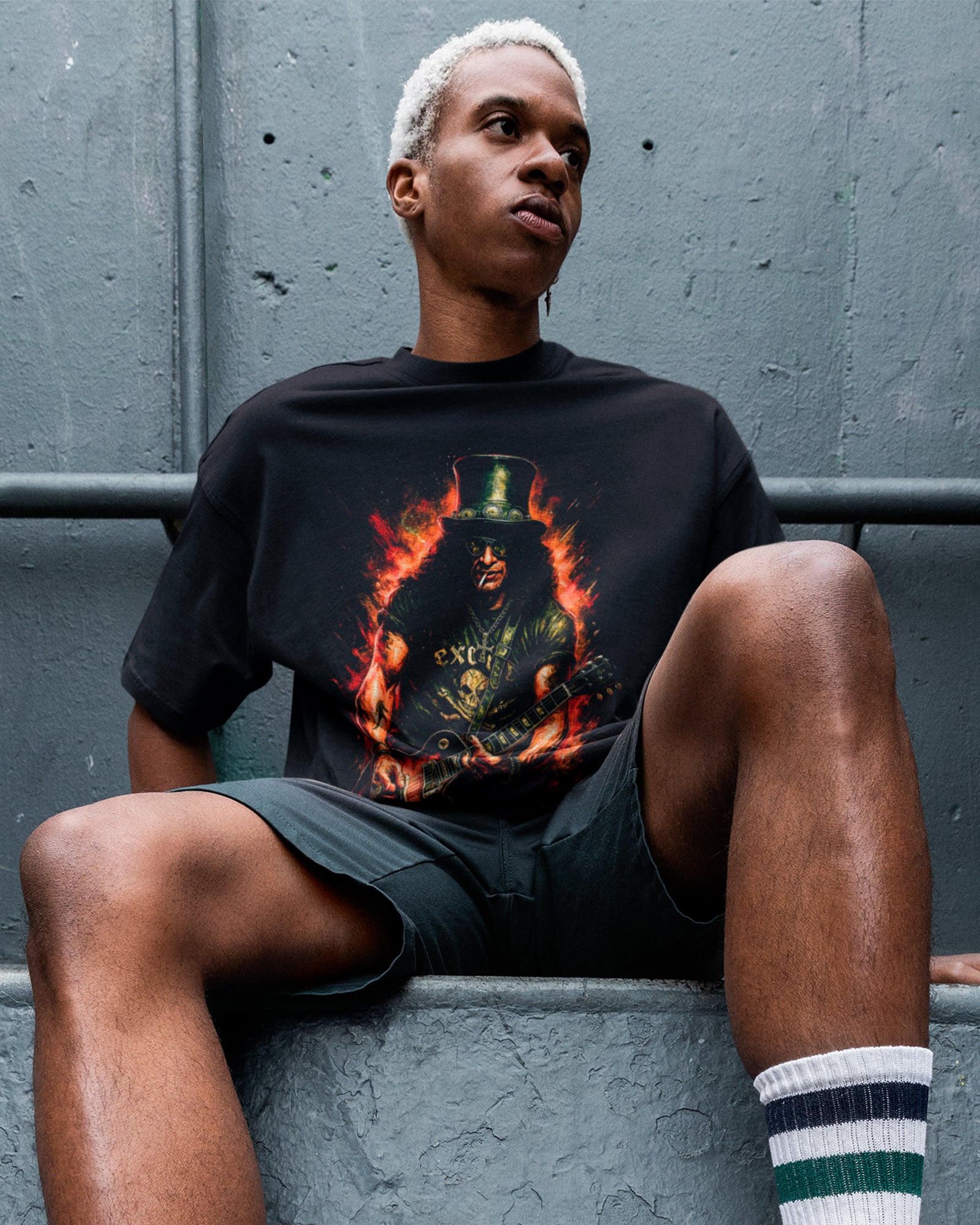 Camiseta Slash Guns Hard Rock