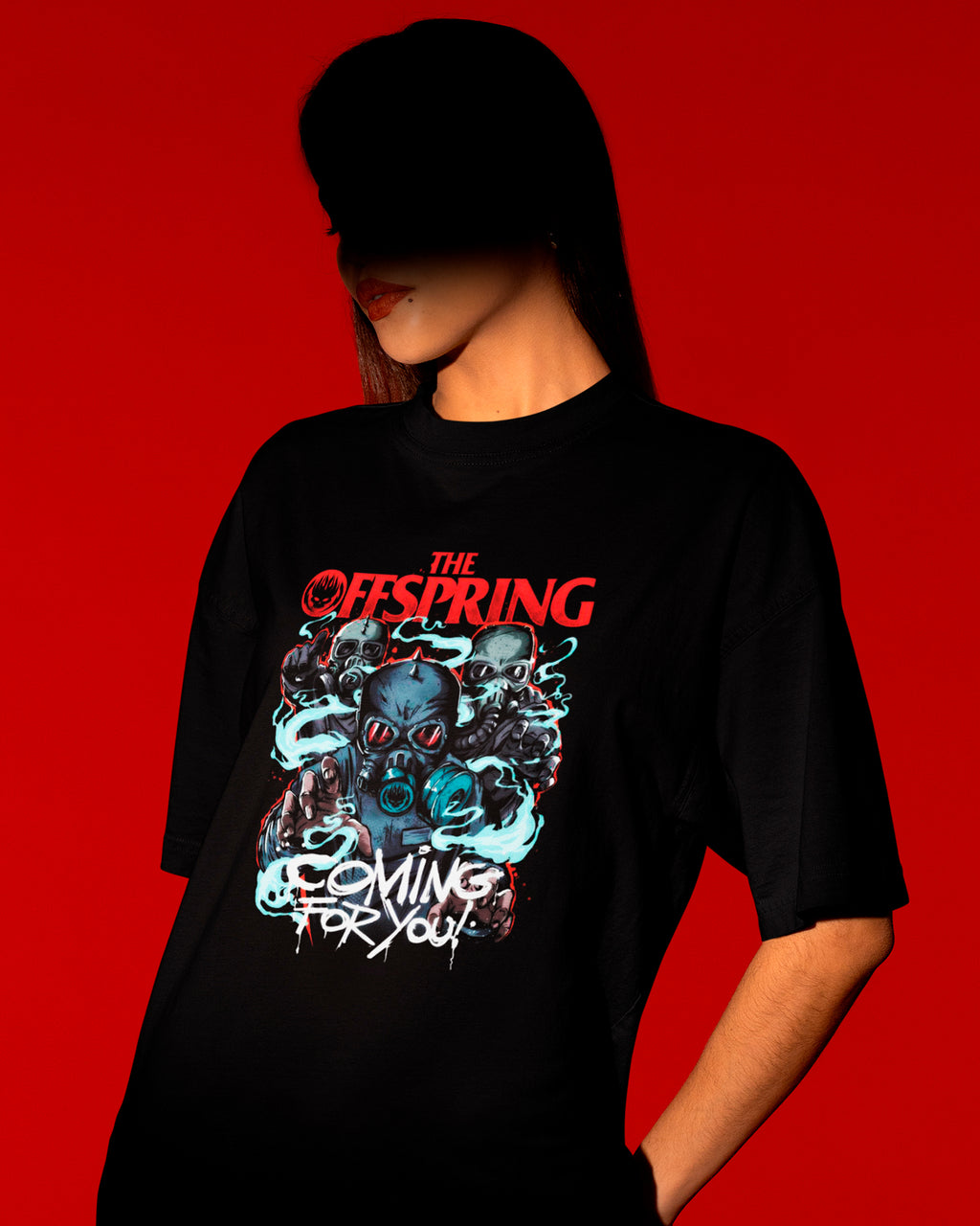 Camiseta Preta The Offspring Coming for You