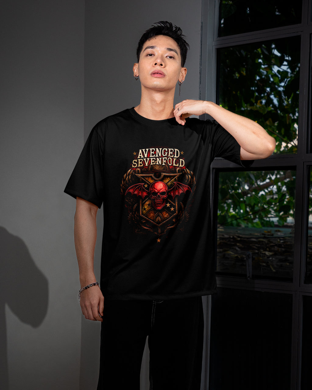 Camiseta Alternativa Avenged Sevenfold Skull