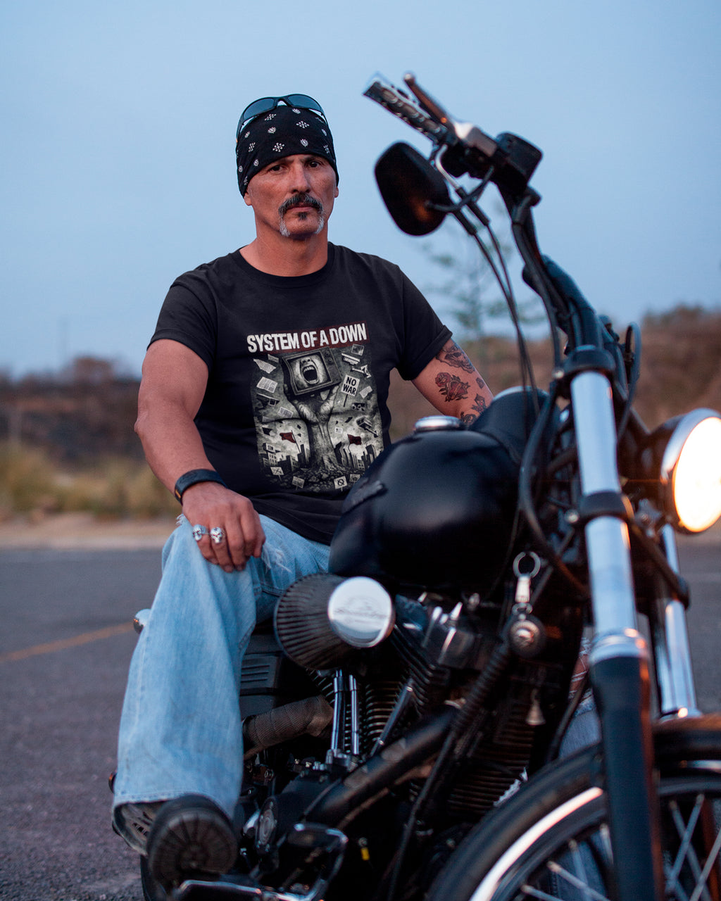 Camiseta System of a Down No War Television