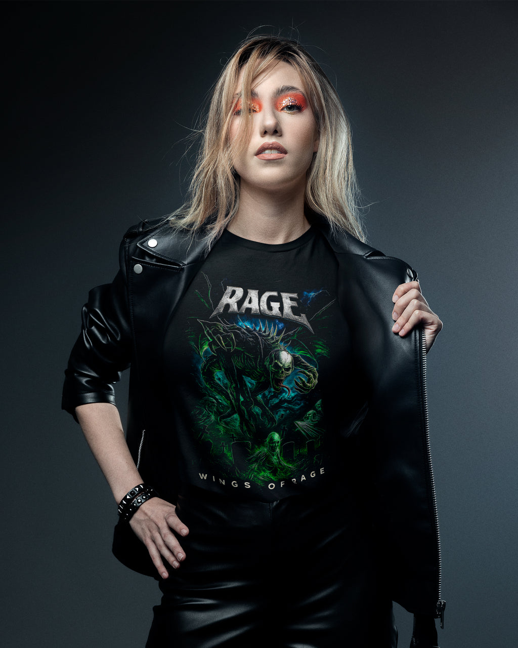 Camiseta Rage Wings of Rage Heavy Metal