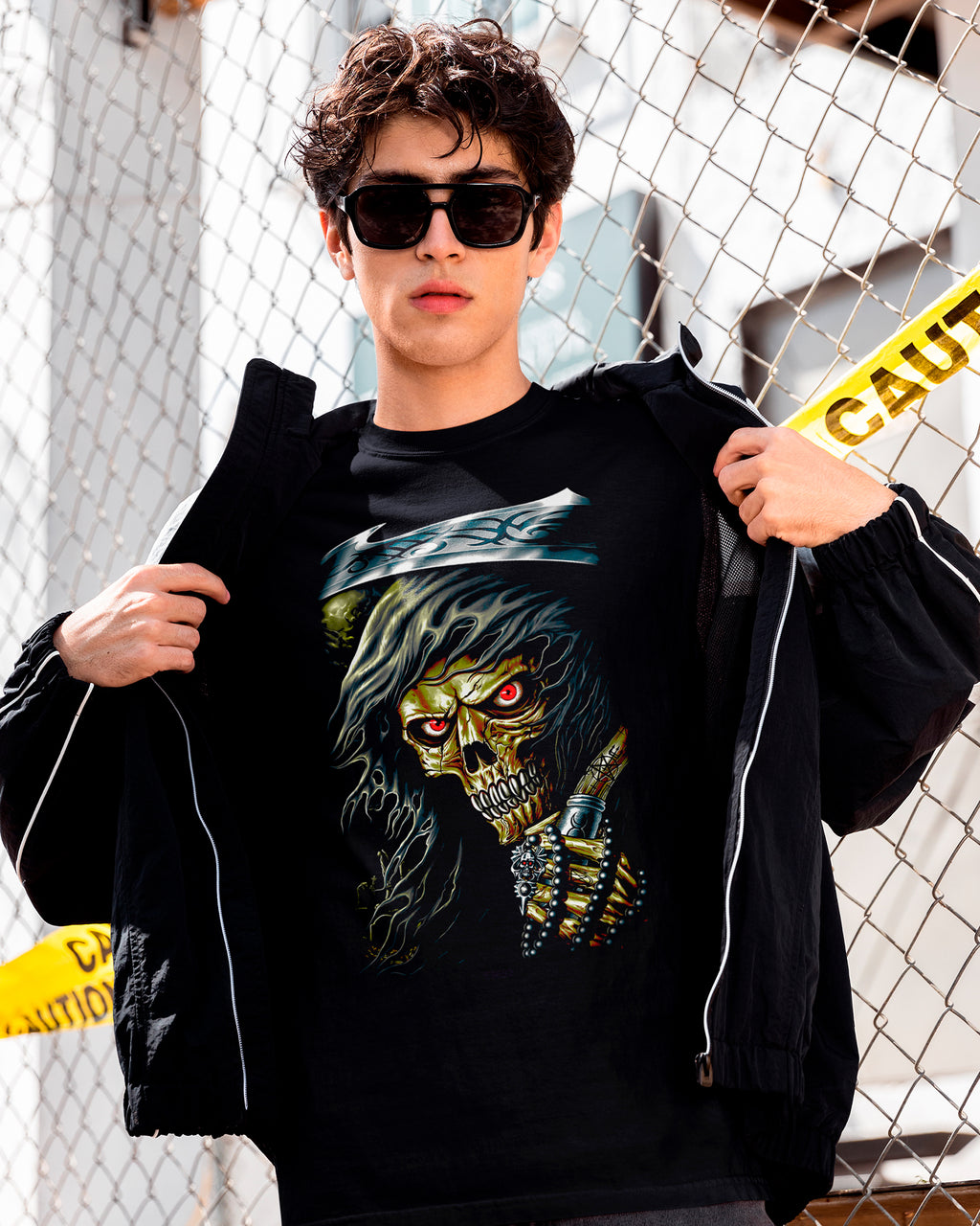 Camiseta Skull Trash Persia Thrash Metal