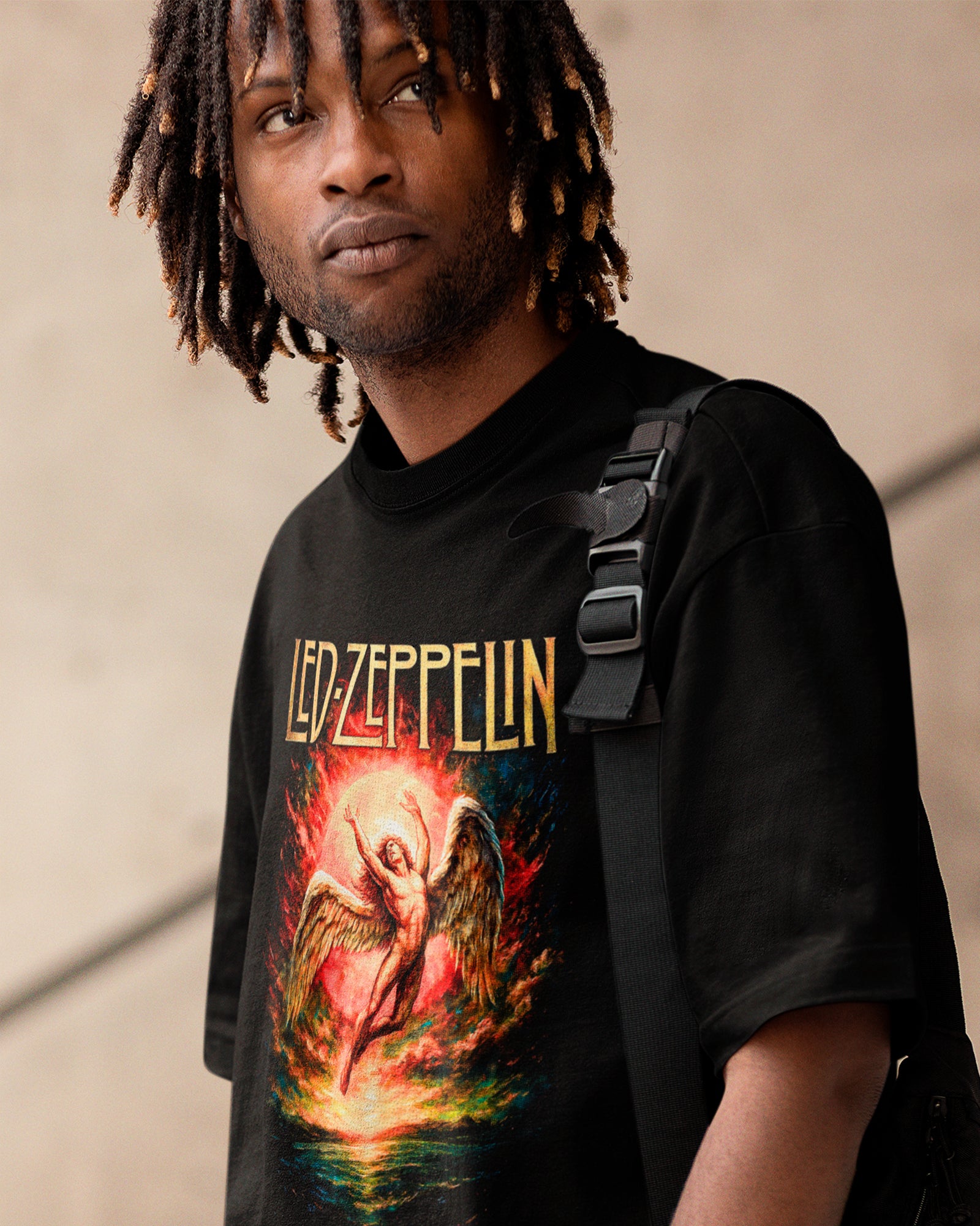 Camiseta Led Zeppelin Arcanjo Rock Classico