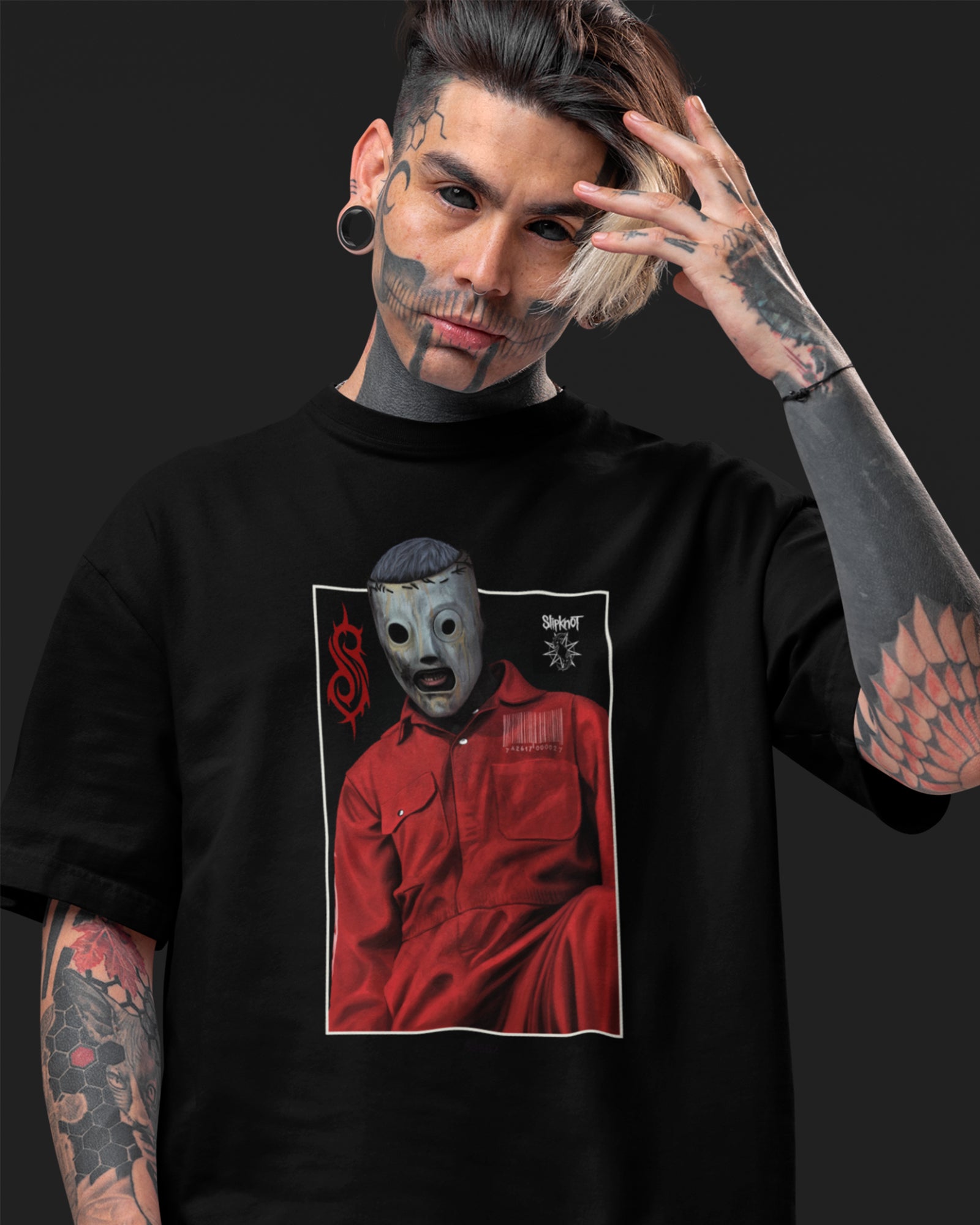 Camiseta Alternativa Slipknot Red