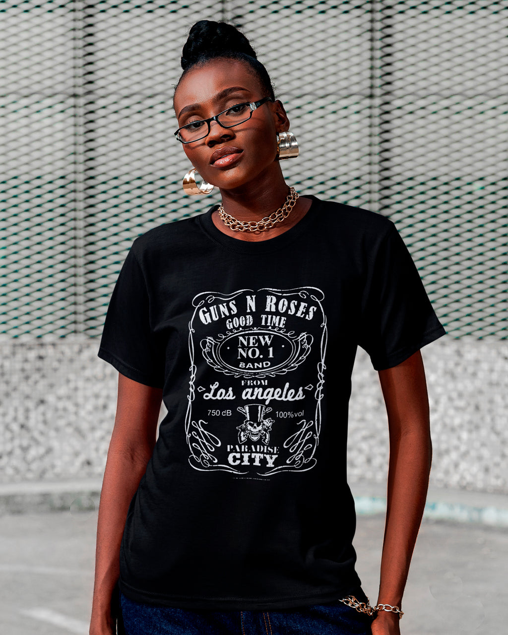 Camiseta Clássica Guns N’ Roses No.1