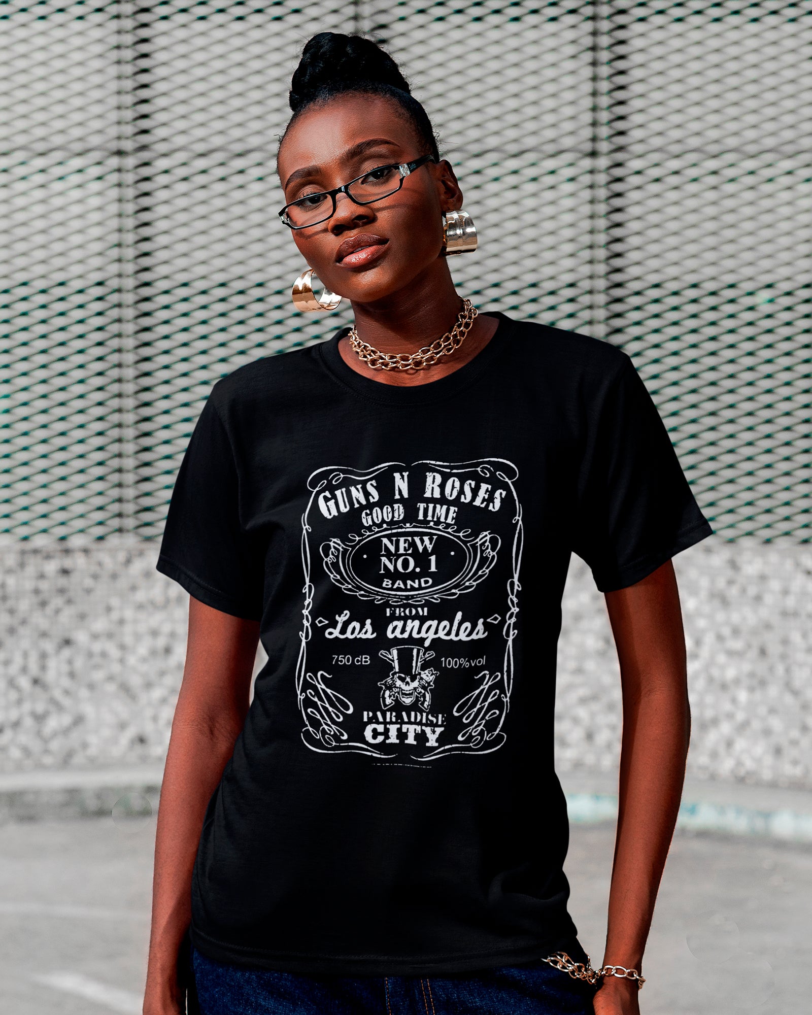 Camiseta Clássica Guns N’ Roses No.1