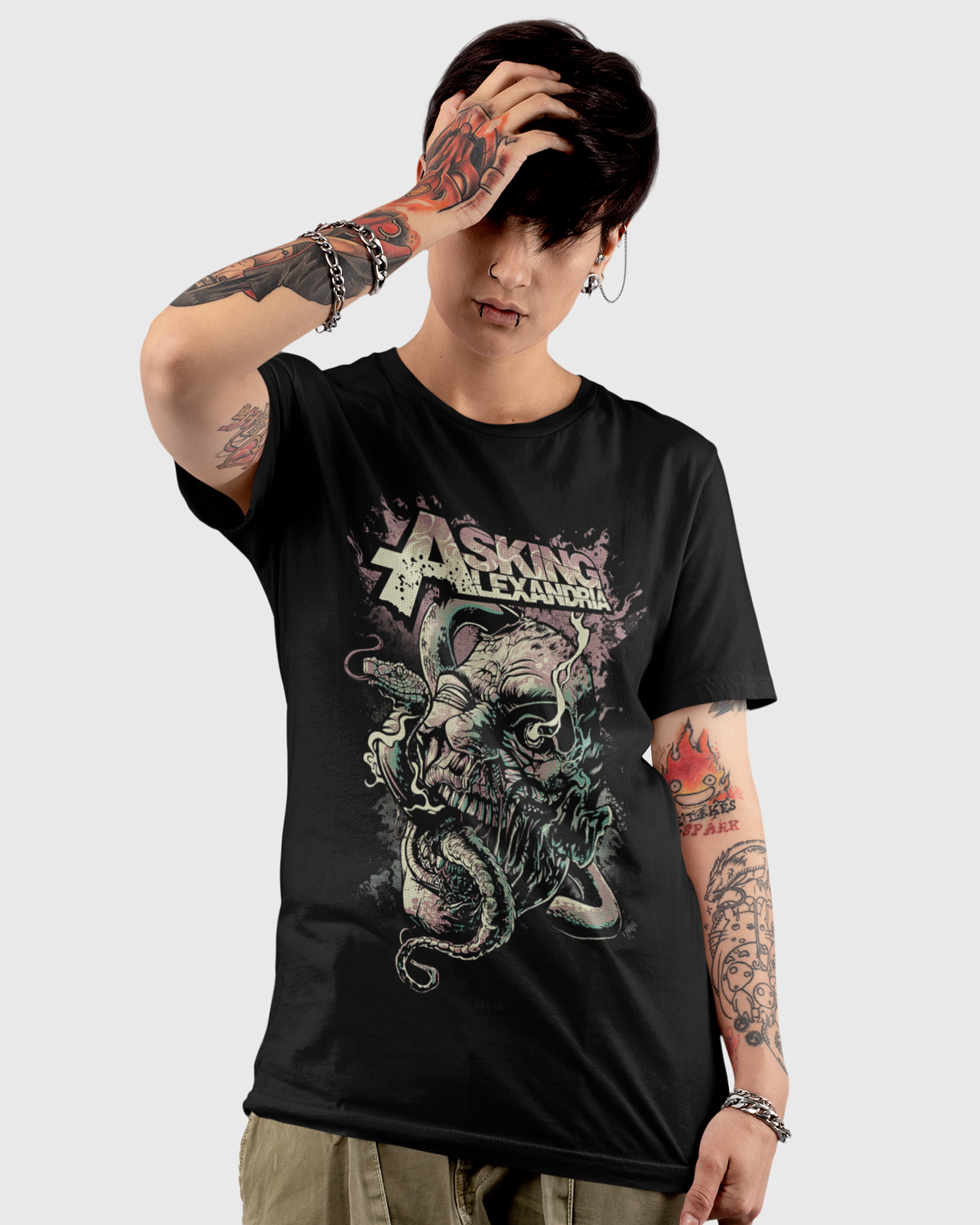 Camiseta Asking Alexandria Zombie